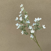 Mini-matériaux floraux artificiels de jasmin, verdure, thème forêt, décoration de plafond de mariage, arrangements floraux artificiels, fausses fleurs