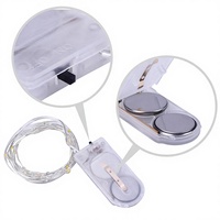 Guirlande lumineuse LED en forme de fleur, boîte cadeau, décoration bouton, petite étoile, fil de cuivre, température de couleur 2700K, 36V pour les fêtes