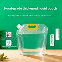 Sac à eau pliable portable pour le camping en plein air, 500 ml, 1 L, 3 L, 1 gallon, 5 L, 10 L, récipient à eau en plastique avec bec verseur
