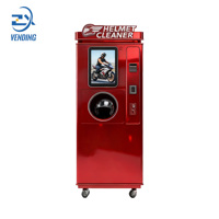 Máquina expendedora de limpieza de cascos operada con monedas ZX Steel, limpieza en seco, desodorización, función SDK, capacidad para 20-150 cascos, Wi-Fi/4G UV
