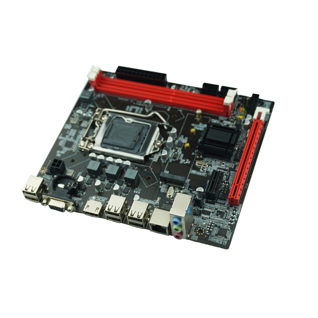 B75 H61 M.2 NVME USB3.0 Desktop PC Motherboard Esonic B75DA DDR3 LGA 1155 Computer Mainboard Micro ATX Board for 2/3 Gen CPU