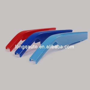 LONGQ AUTO ABS Bande de garniture de calandre tricolore pour M Sport F30/F10/Z4/E89/X5/X6/X3/X4/X1/F15/F16/GT/E70/E90 - Product Image 4