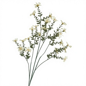 Nuovi Fiori Artificiali in Seta, Piccoli Fiori Selvatici Modello MJ, Decorazione Morbida per Sale Matrimoni, Base Guida per Composizioni Floreali - Product Image 2