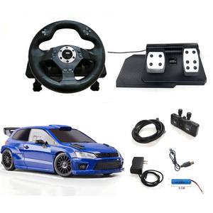 Simulateur de conduite pour parc d'attractions avec caméra 1080P, <span class=keywords><strong>jouet</strong></span> pour adolescents, <span class=keywords><strong>voiture</strong></span> de course télécommandée avec volant FPV 1:28 - Product Image 4