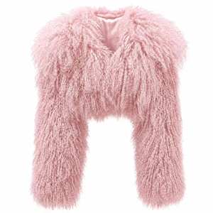 <span class=keywords><strong>Manteau</strong></span> <span class=keywords><strong>court</strong></span> en fourrure de mouton de Mongolie véritable de qualité supérieure OEM ODM pour <span class=keywords><strong>femme</strong></span>, <span class=keywords><strong>manteau</strong></span> d'hiver en fourrure de mouton bouclée et duveteuse - Product Image 6
