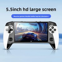 Console de Jeu Portable X9 2026 avec Grand Écran 5,5 Pouces, Wi-Fi, Android 13, Lecteur de Jeux Vidéo Rétro Portable, 8 Simulateurs