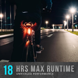 Feu arrière de vélo, lampe de sécurité pour VTT et vélo de route, feu arrière LED rechargeable pour cyclisme, accessoire de sécurité. - Product Image 2