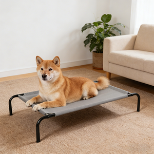 Spring Summer <b>Dog</b> Bed, <b>Outdoor</b> - Detachable Elevated Cooling Bed with Waterproof Base, Portable <b>Kennel</b>/ - Product Image 1