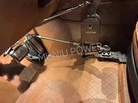 Dispositif de commande portable pour voiture D-RUN1 pour personnes à mobilité réduite, avec commande manuelle pour accélérateur et frein, adapté aux blessures à la jambe