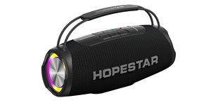 Hopestar-H53 Di Động Ngoài Trời Âm Thanh Loa Siêu Trầm Công Suất Cao Mini LED RGB Không Dây Cho <span class=keywords><strong>Bluetooth</strong></span> Loa Không Thấm Nước Tính Năng AC Điện - Product Image 6