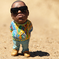 Leyenda Hip Hop rapero conmemorativo hecho a mano resina estatua Bobblehead muñecas figuritas de resina personalizadas