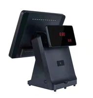 Table d'ordinateur à double écran, 80mm, nouveau modèle 15.6, imprimante avec support de bureau, tout-en-un, pour point de vente