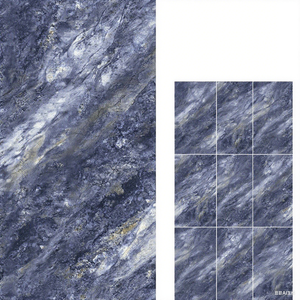 Azulejos de mármol de lujo con patrones continuos para pisos de sala de estar en villas y hoteles como pared de fondo - Product Image 2