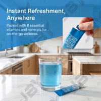 Poudre d'électrolytes au collagène personnalisée OEM JBY, supplément sportif à marque privée, mélange de boisson énergétique en vrac, poudre d'électrolytes