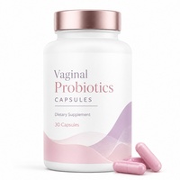 Capsules de Probiotiques Vaginaux pour Femmes Adultes, Lactobacillus Reuteri Plantarum, Détox Beauté Lyophilisées