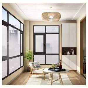 Prima Factory Venta al por mayor Alto rendimiento térmico Diseño moderno Marco de aluminio <span class=keywords><strong>Ventanas</strong></span> al aire libre - Product Image 5
