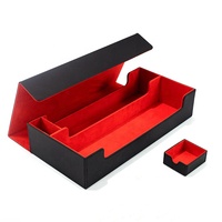 Boîte d'accessoires de jeux et jeux de grande taille 550 +, boîte de cartes gratuite en PVC à Texture mate et résistante à la poussière pour les collectionneurs d'ocg