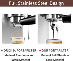 Porte-filtre 51mm 2/3 Oreilles Café Espresso Porte-filtre pour <span class=keywords><strong>Machine</strong></span> à Café - Product Image 6