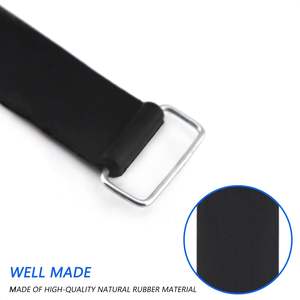 Sangle élastique noire pour batterie de moto, support de fixation pour batterie, accessoires de scooter - Product Image 5