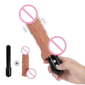 Handheld Multi Speed Strong Vibrating <strong>Dildo</strong> Silicone Waterproof Sex Toys Female Vibrator <strong>Dildo</strong> - Product Image 2
