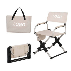 Silla de Director Multifuncional de Aluminio |   Silla Plegable Ligera para Acampar, Hacer Senderismo, la <span class=keywords><strong>Playa</strong></span>, Picnics y Eventos al Aire Libre - Product Image 2