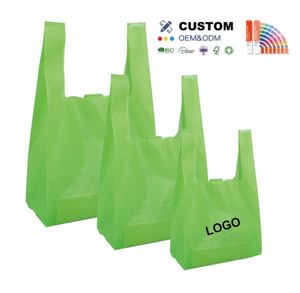 Bolsa de Compras Reutilizable Ecológica de Tela No Tejida con Impresión Serigráfica, Precio de Fábrica al por Mayor - Product Image 1