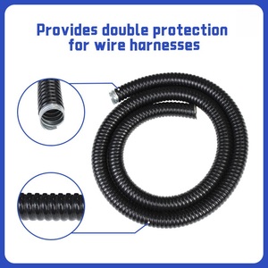 Conduits de <span class=keywords><strong>tube</strong></span> métalliques enduits de plastique de tuyau flexible en métal enduit de PVC de haute qualité - Product Image 2