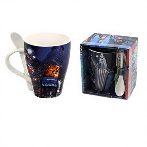 New York <b>Ceramic</b> <b>Cup</b> 5.2" 36PCS/CS Dishwasher & Microwave Safe 600ml Capacity Cartoon Design - Product Image 1