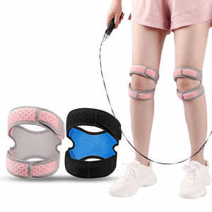 Adjustable Double Patella Breathable <b>Knee</b> Brace Strap Support Pad Help Reduce <b>Knee</b> Joint Pain Fitness <b>Exercise</b> Pressure - Product Image 1
