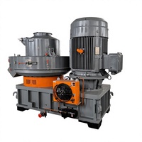 Machine à granulés de bois modèle 560 avec moteur et engrenages pour le traitement de la biomasse