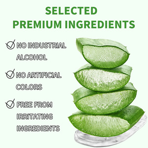 Gel Calmante de Isocitrato de Calcio y Vitamina C de Marca Privada 300ml, Hidratante y Suavizante para el Cuidado Facial para Todo Tipo de Piel OEM ODM - Product Image 4