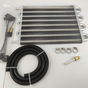 Refroidisseur d'huile JF011E RE0F10A F4A232 à 8 tubes, radiateur d'huile renforcé pour transmission <span class=keywords><strong>automatique</strong></span>, accessoires automobiles pour Hyundai, Mitsubishi, <span class=keywords><strong>Nissan</strong></span> - Product Image 1