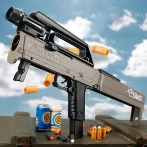 2023 Hot Selling FMG9 Folding Soft Bullet Submachine Gun Shooting With Foam Bullets