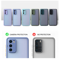 Étui mat antichoc pour objectif de caméra de mode pour Samsung Galaxy S21 S22 S23 Ultra S20 FE S10 S9 S8 Plus Note 20 étui de couverture arrière