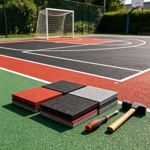 Inolp Fabricante Suministra Kit Completo de Materiales para Gimnasios, Pisos Deportivos de Tartán para Interiores, Tapetes para Venta en Gimnasios - Product Image 5
