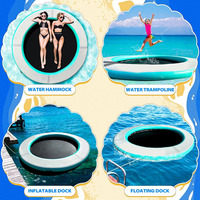 Nouvelle plate-forme de haute qualité piscine bateau Dock Jet Ski Dock Portable gonflable plate-forme flottante