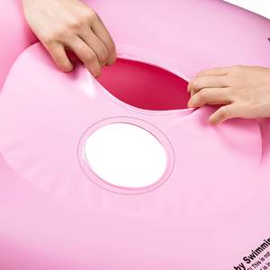Flotteur de <span class=keywords><strong>piscine</strong></span> gonflable, flotteur gonflable amusant, bouée de natation, flotteur de requin gonflable portable pour enfants, logo personnalisé - Product Image 5