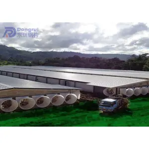 modern steel structure poultry house construction building cost