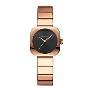 Montre carrée minimaliste pour femme, bracelet en acier classique, montre-bracelet décontractée pour femme, montre à quartz étanche - Product Image 1