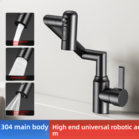 Robinet de cuisine intelligent multifonction en acier inoxydable pour maison conteneur extensible