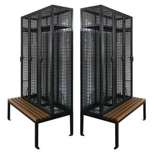 <span class=keywords><strong>Casier</strong></span> en acier à mailles métalliques sur mesure, casiers de stockage pour entrepôt, casiers muraux pour mineurs - Product Image 5