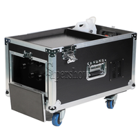 Machine à brouillard à eau faible, 3000w, 2 pièces, avec valise de rangement, Machine à fumée au sol pour spectacle de scène de mariage