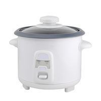 Mini cuiseur à riz électrique de l'acier inoxydable 1.0L