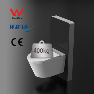 <span class=keywords><strong>Réservoir</strong></span> de toilette mural à double chasse d'eau premium, économiseur d'eau, design en verre trempé - Product Image 5