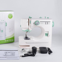 Machine à coudre électrique portable mini 520, 12 points intégrés, multifonctionnelle, pour débutants