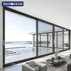 Portes coulissantes en aluminium durables RICHOCEAN Florida, double vitrage isolant, verre trempé, <span class=keywords><strong>porte</strong></span> <span class=keywords><strong>coulissante</strong></span> <span class=keywords><strong>de</strong></span> patio - Product Image 4
