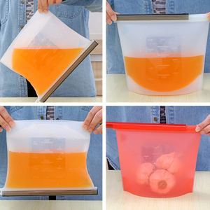 ถุงเก็บอาหารซิลิโคนแบบใช้ซ้ำได้ - Product Image 6
