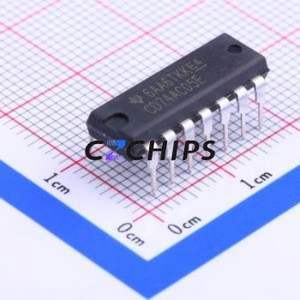 Venta al por mayor CD74AC05E DIP-14 Circuito integrado IC Chip Inversor Venta al por mayor Componente electrónico Chips Proveedor y servicio BOM - Product Image 1