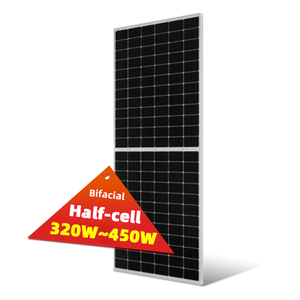 Panneaux solaires monocristallins professionnels 335W 435W 455W, panneaux solaires photovoltaïques monocristallins bifaciaux 435W-455W - Product Image 1