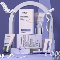 Boîte d'huiles essentielles antibactériennes pour emballage de lotion corporelle, crème pour les mains, masque pour les pieds, gommage pour le cou et l'amélioration mammaire, boîtes en papier pour cheveux